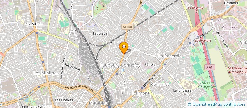 localisation de l'entreprise MONSIEUR MATHIEU MARTY à TOULOUSE