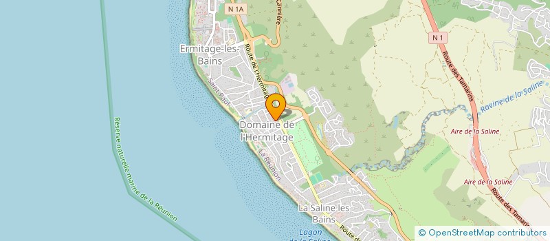 localisation de l'entreprise MONSIEUR MATHIEU MASSAIN  SAINT-PAUL