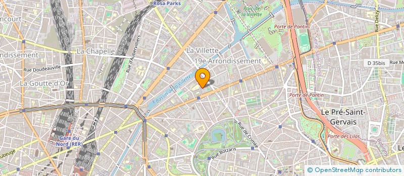 localisation de l'entreprise MONSIEUR MATHIEU MASSARD  PARIS