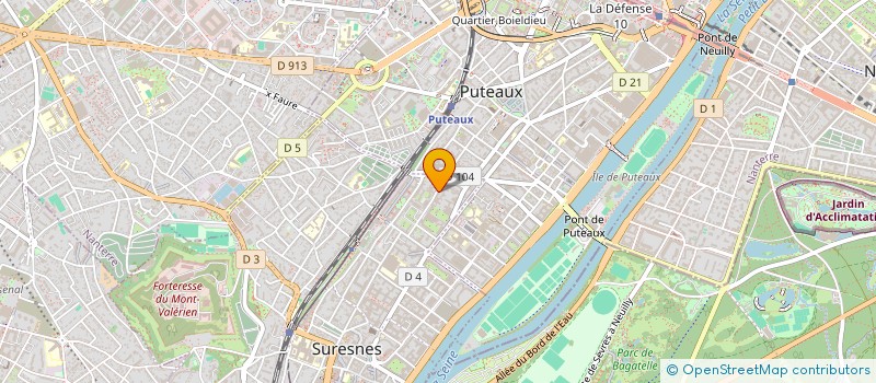 localisation de l'entreprise MONSIEUR MATHIEU MASSIE à SURESNES