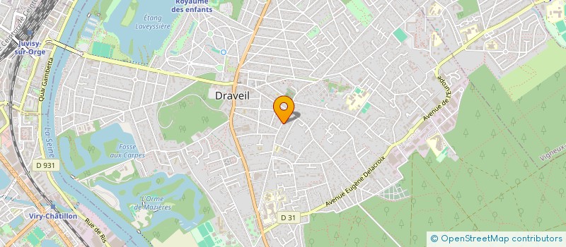 localisation de l'entreprise MONSIEUR MATHIEU MASSONET à DRAVEIL