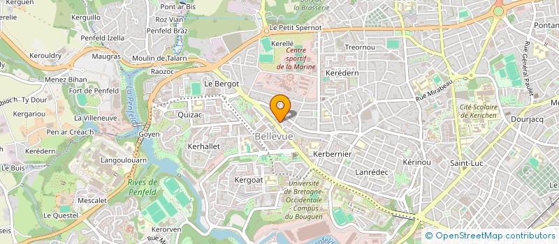 localisation de l'entreprise MONSIEUR MATHIEU MATHIEU AUTRET à BREST