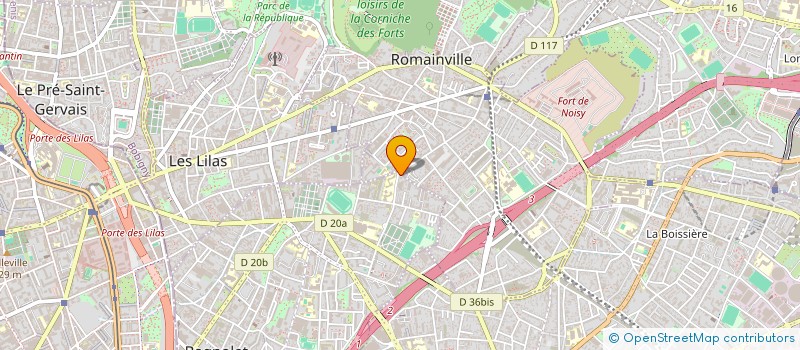 localisation de l'entreprise MONSIEUR MATHIEU MATHORE à BAGNOLET