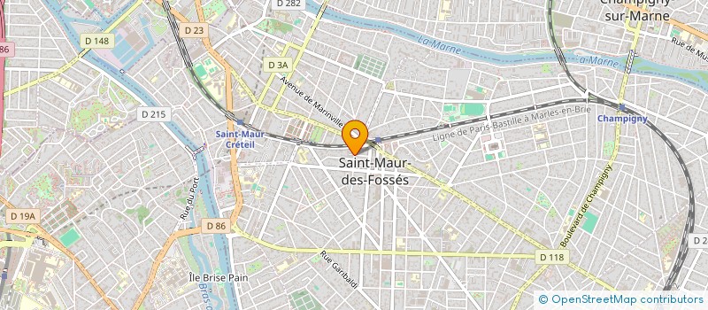 localisation de l'entreprise MONSIEUR MATHIEU MAUBERT à SAINT-MAUR-DES-FOSSES