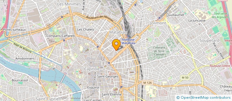 localisation de l'entreprise MONSIEUR MATHIEU MAUDIRE à TOULOUSE