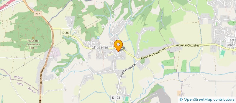 localisation de l'entreprise MONSIEUR MATHIEU MAURER  CHUZELLES