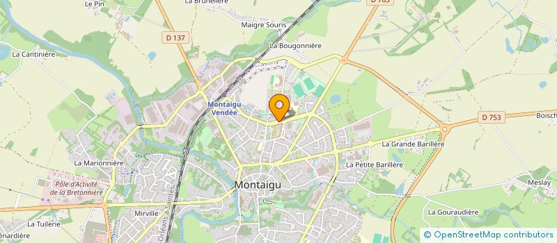 localisation de l'entreprise MONSIEUR MATHIEU MAY à MONTAIGU-VENDEE