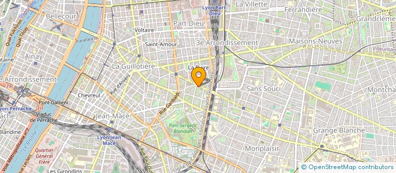 localisation de l'entreprise MONSIEUR MATHIEU MAZIN  LYON