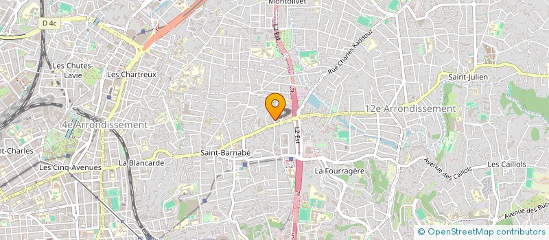 localisation de l'entreprise MONSIEUR MATHIEU MERCIER à MARSEILLE