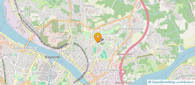 localisation de l'entreprise MONSIEUR MATHIEU MERLO à BAYONNE