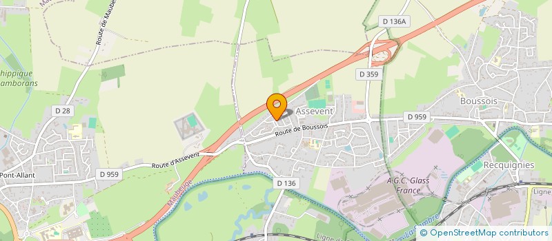 localisation de l'entreprise MONSIEUR MATHIEU MEULENYZER  ASSEVENT