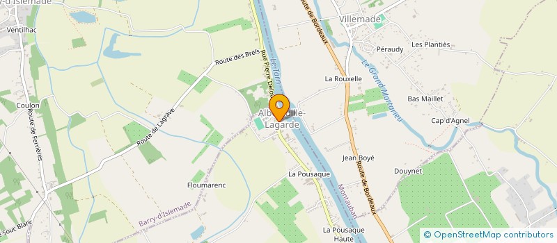 localisation de l'entreprise MONSIEUR MATHIEU MEYER  BARRY D'ISLEMADE