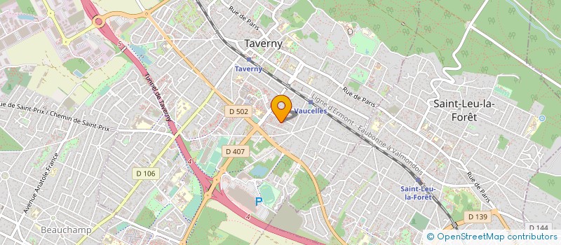 localisation de l'entreprise MONSIEUR MATHIEU MIANNAY à TAVERNY