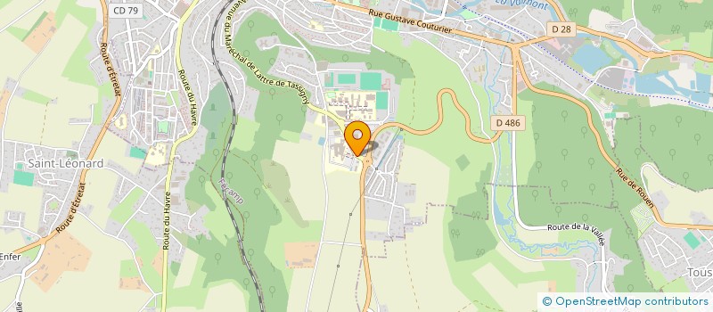 localisation de l'entreprise MONSIEUR MATHIEU MICHAUT à FECAMP