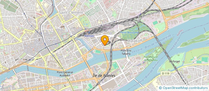 localisation de l'entreprise MONSIEUR MATHIEU MICHEL  NANTES