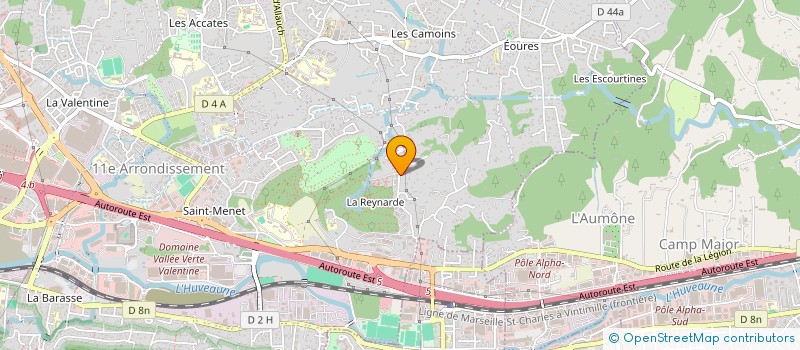 localisation de l'entreprise MONSIEUR MATHIEU MICHELI à MARSEILLE