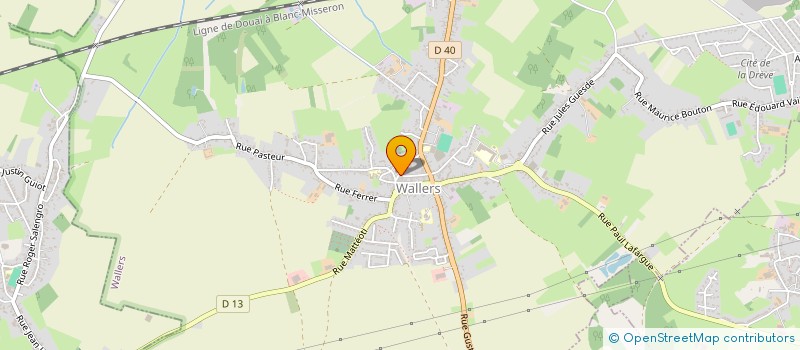 localisation de l'entreprise MONSIEUR MATHIEU MICHELIN  WALLERS