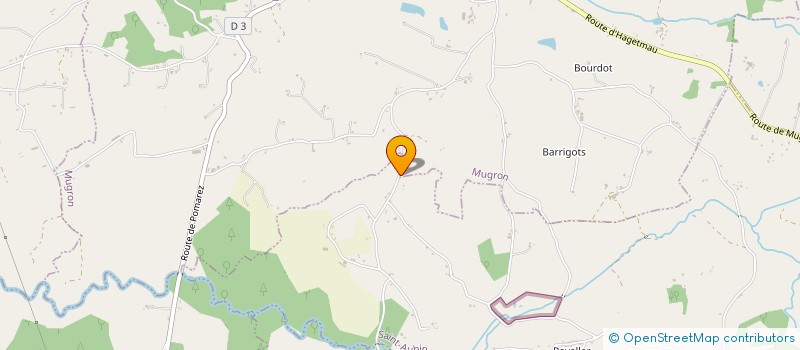 localisation de l'entreprise MONSIEUR MATHIEU MIGEON  SAINT-AUBIN