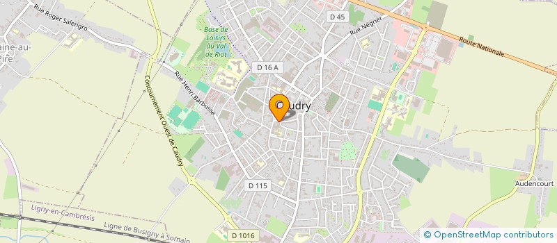 localisation de l'entreprise MONSIEUR MATHIEU MILLET à CAUDRY