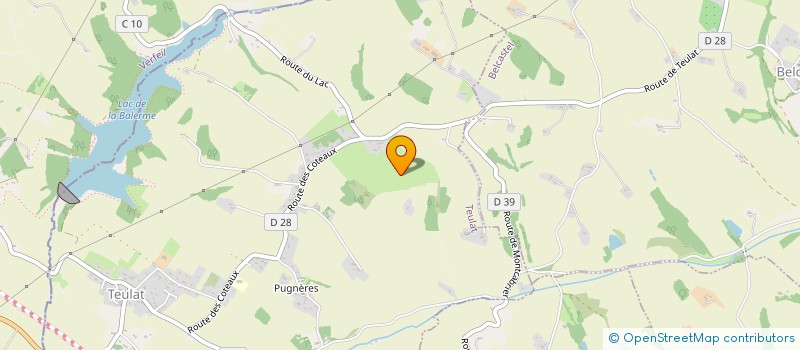 localisation de l'entreprise MONSIEUR MATHIEU MINAZIO à TEULAT