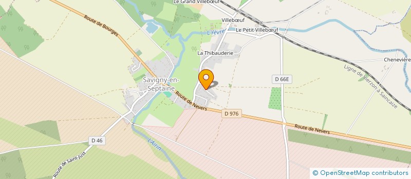 localisation de l'entreprise MONSIEUR MATHIEU MINOIS  SAVIGNY-EN-SEPTAINE