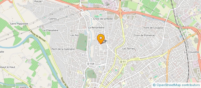 localisation de l'entreprise MONSIEUR MATHIEU MIRALLES à BEZIERS