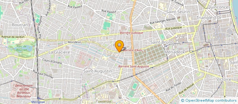 localisation de l'entreprise MONSIEUR MATHIEU MISDRAHI  BORDEAUX