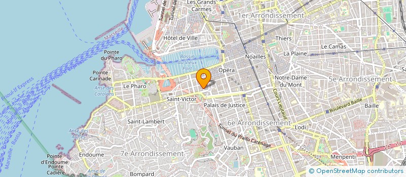 localisation de l'entreprise MONSIEUR MATHIEU MLECZAK à MARSEILLE