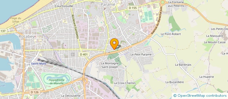 localisation de l'entreprise MONSIEUR MATHIEU MOISAN à SAINT-MALO