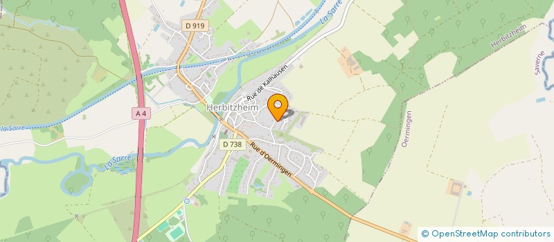 localisation de l'entreprise MONSIEUR MATHIEU MOLL  HERBITZHEIM