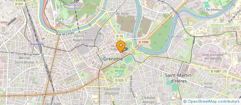 localisation de l'entreprise MONSIEUR MATHIEU MONDANGE à GRENOBLE