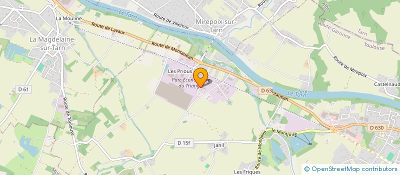 localisation de l'entreprise MONSIEUR MATHIEU MONNAC à BESSIERES