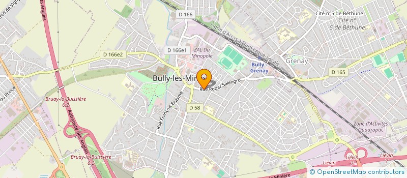 localisation de l'entreprise MONSIEUR MATHIEU MONPAYS à BULLY-LES-MINES