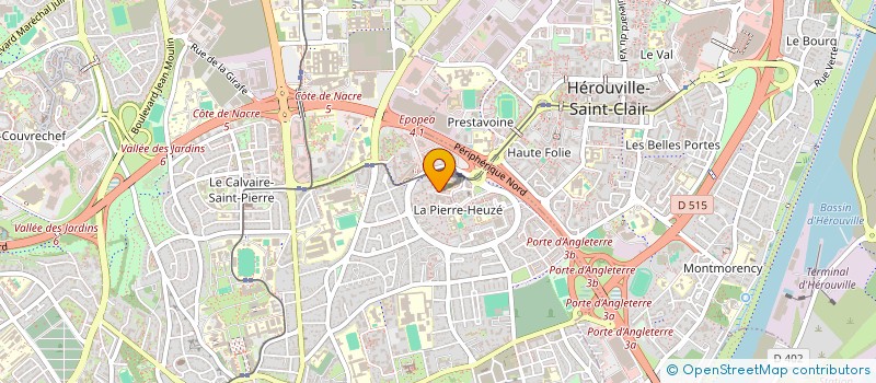 localisation de l'entreprise MONSIEUR MATHIEU MONTEBRAN à CAEN