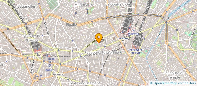 localisation de l'entreprise MONSIEUR MATHIEU MOREAU  PARIS