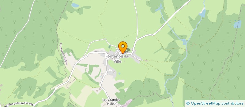 localisation de l'entreprise MONSIEUR MATHIEU MOREL  FONTENOIS-LA-VILLE