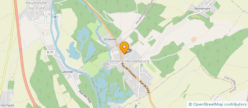 localisation de l'entreprise MONSIEUR MATHIEU MOTTIN  CLEF VALLEE D'EURE