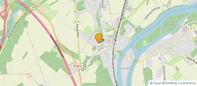localisation de l'entreprise MONSIEUR MATHIEU MOUBECHE  SAINT-PIERRE-DU-VAUVRAY
