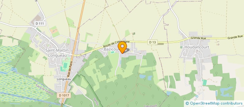 localisation de l'entreprise MONSIEUR MATHIEU MOUCHEL à BAZICOURT