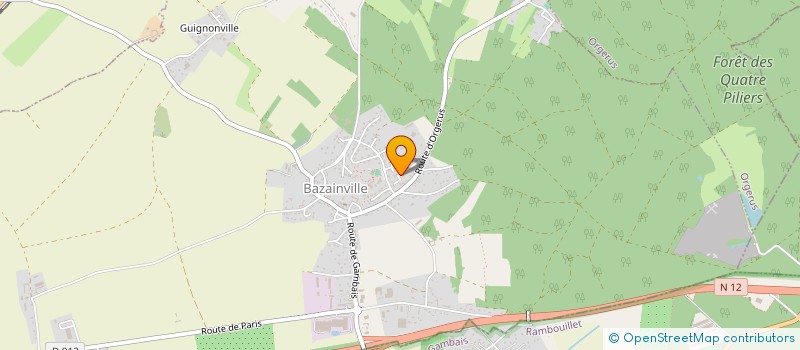 localisation de l'entreprise MONSIEUR MATHIEU MOUGEOTTE  BAZAINVILLE