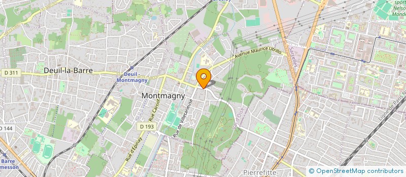 localisation de l'entreprise MONSIEUR MATHIEU MOUHOUS  MONTMAGNY