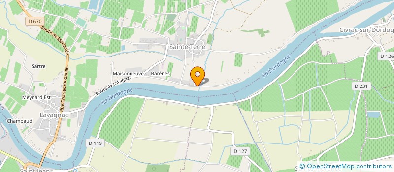 localisation de l'entreprise MONSIEUR MATHIEU MOULIERAC à SAINTE-TERRE