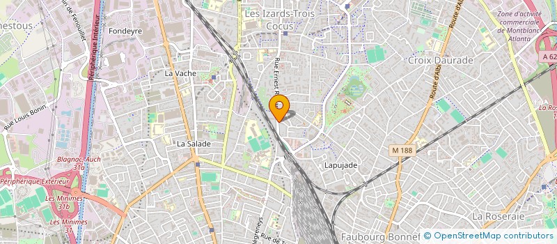 localisation de l'entreprise MONSIEUR MATHIEU MOULIS à TOULOUSE