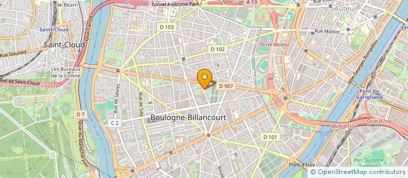 localisation de l'entreprise MONSIEUR MATHIEU MOUTALIB à BOULOGNE-BILLANCOURT