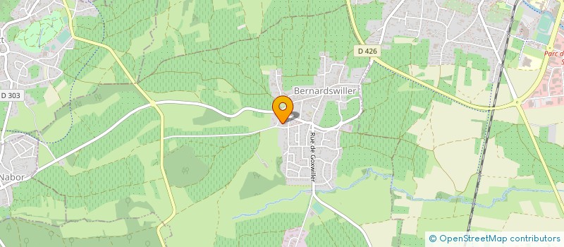 localisation de l'entreprise MONSIEUR MATHIEU MUNCH  BERNARDSWILLER