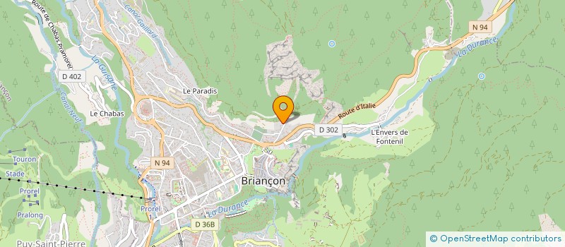 localisation de l'entreprise MONSIEUR MATHIEU MURAILLAT  BRIANCON