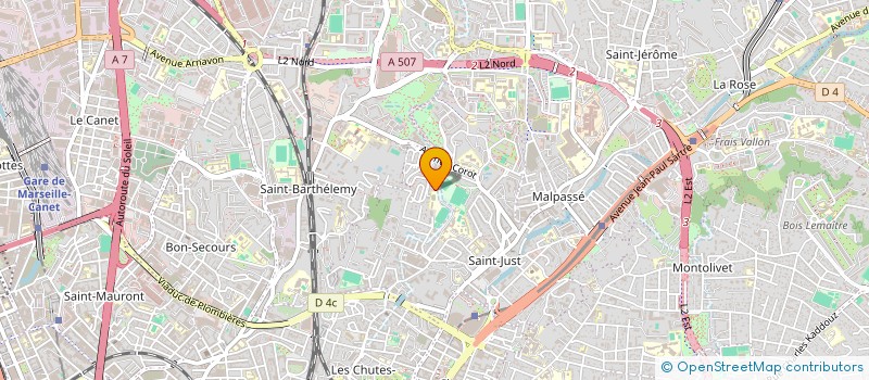 localisation de l'entreprise MONSIEUR MATHIEU MURCIA à MARSEILLE