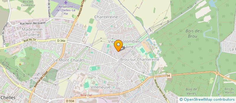 localisation de l'entreprise MONSIEUR MATHIEU NAGGIAR à CHELLES