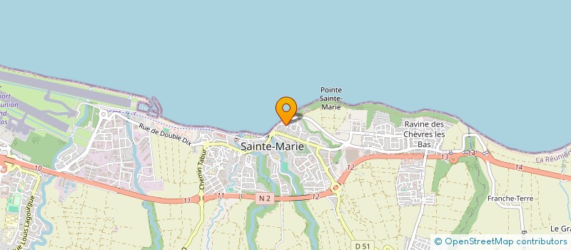 localisation de l'entreprise MONSIEUR MATHIEU NARANIN à SAINTE-MARIE