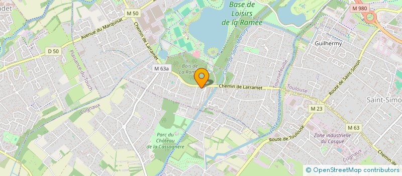 localisation de l'entreprise MONSIEUR MATHIEU NAVES à TOURNEFEUILLE